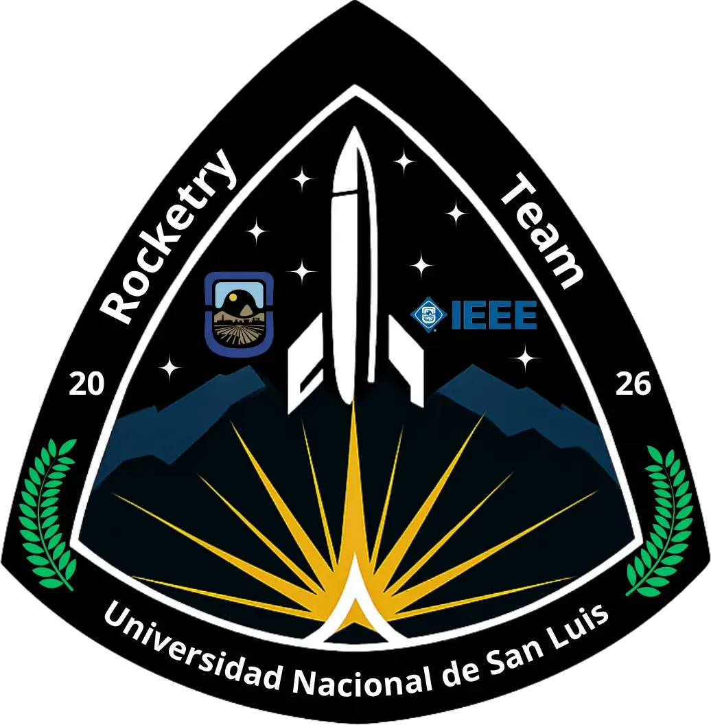 Logo del equipo Rocketry Team, participante de DACE 2026