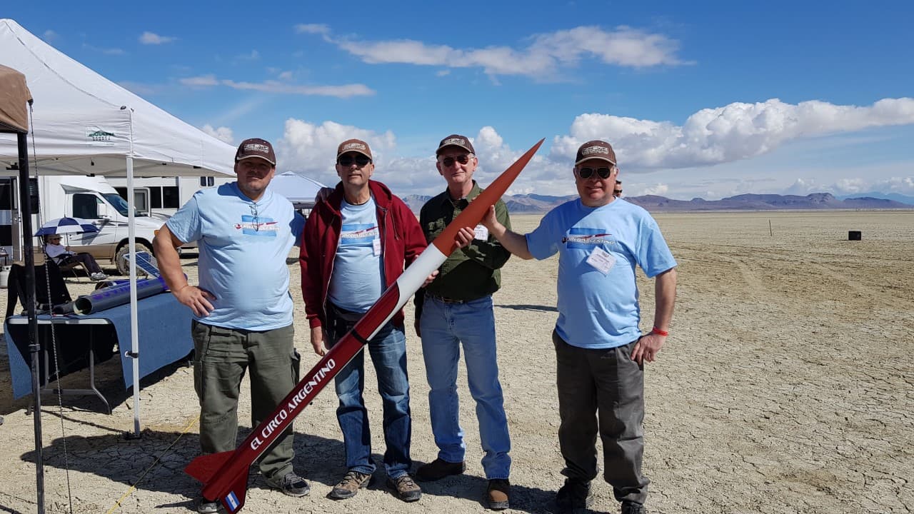 Lanzamiento en Black Rock, Nevada